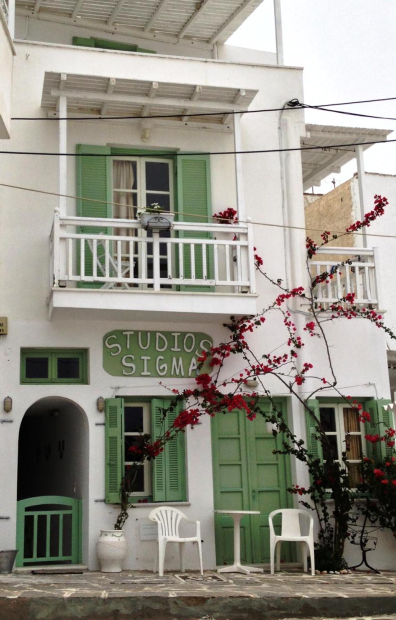 Sigma Studios On The Beach Naxos City エクステリア 写真