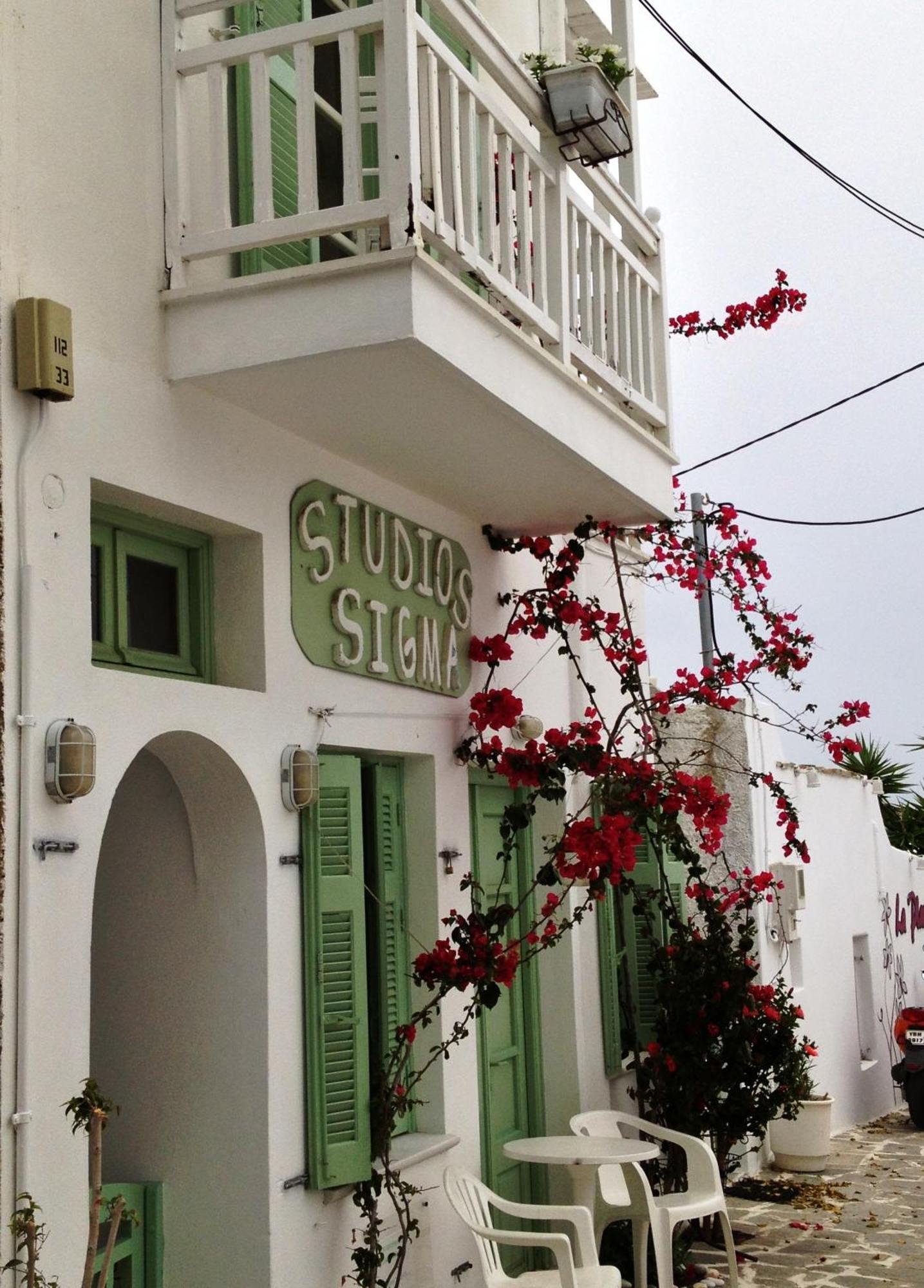 Sigma Studios On The Beach Naxos City エクステリア 写真