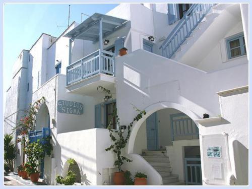 Sigma Studios On The Beach Naxos City エクステリア 写真
