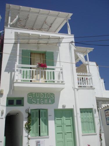 Sigma Studios On The Beach Naxos City エクステリア 写真